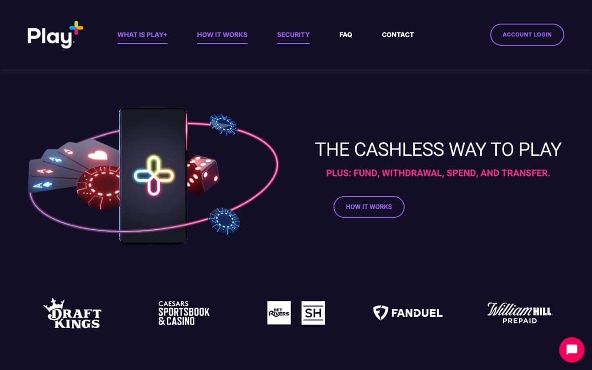 Play+ homepage